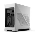 Fractal Era 2 Silver Mini-ITX PC Case With Anodized Aluminum Body, Walnut Top Panel, PCIe 4.0 Riser, 280 Mm AIO Support, Dual Aspect PWM Fans, 4×2.5-Inch Drive Mounts, 3-Slot GPU Compatibility ~ FD-C-ERA2N-01
