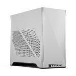 Fractal Era 2 Silver Mini-ITX PC Case With Anodized Aluminum Body, Walnut Top Panel, PCIe 4.0 Riser, 280 Mm AIO Support, Dual Aspect PWM Fans, 4×2.5-Inch Drive Mounts, 3-Slot GPU Compatibility ~ FD-C-ERA2N-01
