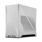 Fractal Era 2 Silver Mini-ITX PC Case With Anodized Aluminum Body, Walnut Top Panel, PCIe 4.0 Riser, 280 Mm AIO Support, Dual Aspect PWM Fans, 4×2.5-Inch Drive Mounts, 3-Slot GPU Compatibility ~ FD-C-ERA2N-01
