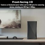 Fractal Era 2 Silver Mini-ITX PC Case With Anodized Aluminum Body, Walnut Top Panel, PCIe 4.0 Riser, 280 Mm AIO Support, Dual Aspect PWM Fans, 4×2.5-Inch Drive Mounts, 3-Slot GPU Compatibility ~ FD-C-ERA2N-01