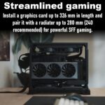 FD-C-ERA2N-03 FRACTAL DESIGN ERA 2 MINI-ITX MIDNIGHT BLUE CASE Fractal Era 2 Midnight Blue Mini-ITX Case With Anodized Aluminum Body, Walnut Top Panel, PCIe 4.0 Riser, 280 Mm AIO Support, Dual Aspect PWM Fans, 4×2.5-Inch Drive Mounts, 3-Slot GPU Support ~ FD-C-ERA2N-03