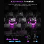 GravaStar Mercury V75 Lite Transparent 75% Mechanical Keyboard with RGB Blackcore HE Magnetic Switch Keyboard, Wired Low-Latency, 0.01mm Precision, Adjustable Actuation, Rapid Trigger, Hot-Swappable, Windows & macOS ,| Transparent Black