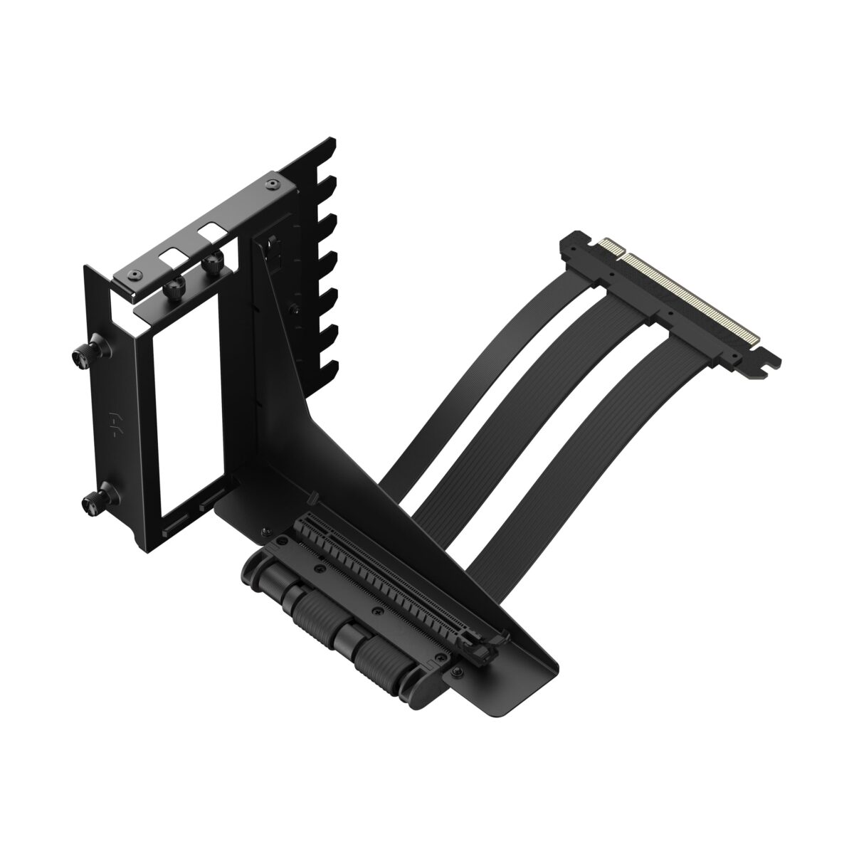 Fractal Flex 2 Vertical GPU Bracket With PCIe 4.0 X16 Riser, 195mm Cable, 4-Slot GPU Support, Bridgeless ATX Case Compatibility |  Black ~ FD-A-FLX2-001 