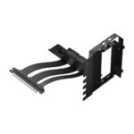 Fractal Flex 2 Vertical GPU Bracket With PCIe 4.0 X16 Riser, 195mm Cable, 4-Slot GPU Support, Bridgeless ATX Case Compatibility | Black ~ FD-A-FLX2-001