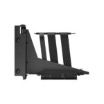 Fractal Flex 2 Vertical GPU Bracket With PCIe 4.0 X16 Riser, 195mm Cable, 4-Slot GPU Support, Bridgeless ATX Case Compatibility | Black ~ FD-A-FLX2-001