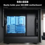 FD-C-DEF7X-01 FRACTAL DESIGN DEFINE 7 XL BLACK FULL TOWER GAMING CASE Fractal Design Define 7 XL Black Solid Full Tower Case With Dual-Layout Interior, E-ATX Compatibility, 18-Drive Storage Support, Massive Cooling Flexibility, Sound-Damped Panels , For Ai Gaming ,  Double Processor , Double Optical Drive,  Server Build 