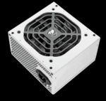 SXC-750-WHITE PSU COUGAR SXC 750W WHITE PCIE 5.0 Cougar SXC 750 Switching Power Supply 750W With 180–240VAC 8A Input, High-Amperage 62.5A 12V Rail, Full DC Output, 80 Plus 230V EU Efficiency, Non-Modular | WHITE