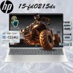 C0CN6UA#ABA HP 15-FD0215DX I5-1334U 16GB DDR4 RAM/512GB SSD/15.6"/WIN11-TOUCHSCRN HP 15-fd0215dx : Intel® Core i5-1334U | 16GB DDR4 RAM ; 512GB NVMe SSD | 15.6 inch FHD IPS Touch Display | Intel® UHD Graphics | Windows 11 | Natural Silver