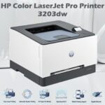 HP Color LaserJet Pro 3203dw : Color Laser Wireless Printer With Automatic Duplex (Two Sided) Printing, 25 PPM Speed, Dual-Band Wi-Fi, TerraJet Toner, HP Wolf Pro Security , Print Only Function