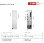 Lenovo IdeaCentre Tower 08IRR9 - Intel® Core i7-14700 | 32GB DDR5 RAM , 1TB SSD NVMe | Intel® UHD Graphics 770 | Wi-Fi® 6, BT5.2 | HDMI 2.1, USB-C, 260W PSU | Windows 11 | Luna Grey (8.2L)