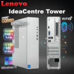 Lenovo IdeaCentre Tower 08IRR9 - Intel® Core i7-14700 | 32GB DDR5 RAM , 1TB SSD NVMe | Intel® UHD Graphics 770 | Wi-Fi® 6, BT5.2 | HDMI 2.1, USB-C, 260W PSU | Windows 11 | Luna Grey (8.2L)