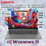 LENOVO IdeaPad Slim 3 15IRU8 Intel® Core i7-1355U | 16GB DDR5 RAM ; 1TB SSD NVMe® | 15.6" FHD IPS Touch Display | Intel® UHD Graphics | Windows 11 | Arctic Grey
