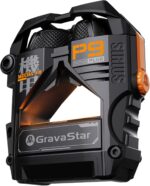 GravaStar Sirius Plus True Wireless Earbuds With Bluetooth 5.3, Hybrid ANC, 10mm Dynamic Drivers, RGB Ambient Lighting, 28-Hour Playtime, IPX4 Water Resistance | P9 PLUS ~ BLACK 