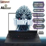 21SSS49900 LENOVO THINKPAD E16 GEN3 16GB RAM/512GB SSD/16"/DOS LENOVO AI PC ThinkPad E16 Gen 3 Intel® Core Ultra 7 255H with AI Boost, up to 13 TOPS | 16GB DDR5 RAM , 512GB SSD NVMe® | 16 Inch WUXGA IPS Display | Backlit Keyboard | DOS | Carbon Black