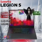 Lenovo Legion 5 15AHP10 AI-Powered Gaming Laptop With Ryzen 7 260, RTX 5060 8GB GDDR7, 16GB DDR5-5600, 1TB PCIe 4.0 SSD, 15.1" WQXGA OLED 165Hz Display, Wi-Fi 7, 80Wh Battery