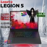 Lenovo Legion 5 15AHP10 AI-Powered Gaming Laptop With Ryzen 7 260, RTX 5060 8GB GDDR7, 16GB DDR5-5600, 512GB PCIe 4.0 SSD, 15.1" WQXGA OLED 165Hz Display, Wi-Fi 7, 80Wh Battery