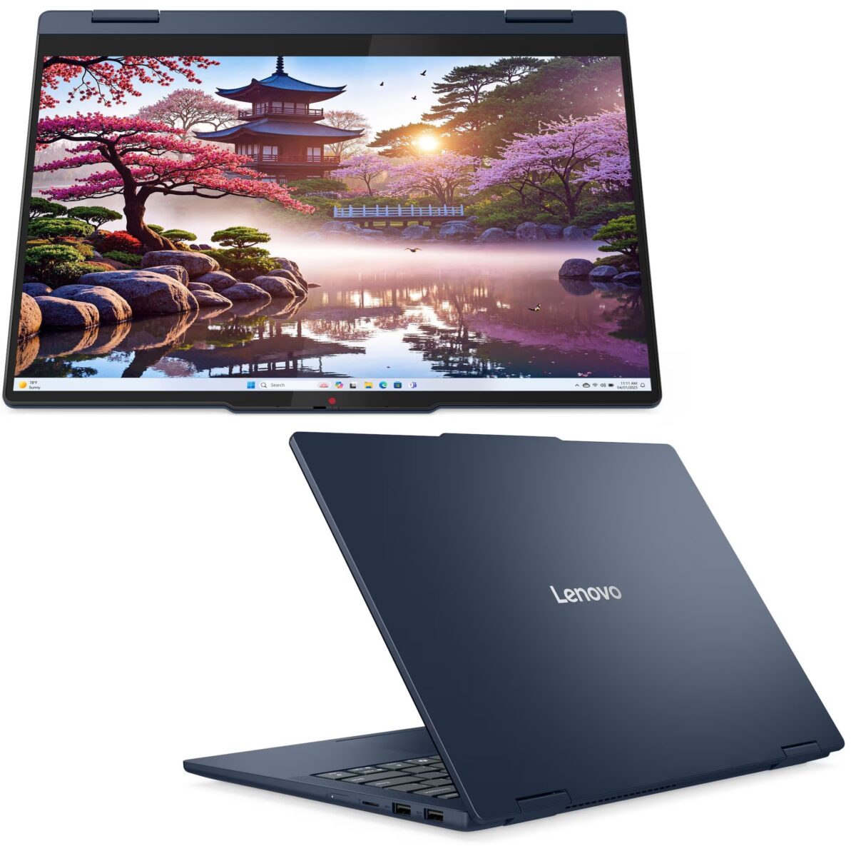 Lenovo IdeaPad 5 2-in-1 14AKP10 – AMD Ryzen AI 7 350 up to 50 TOPS | 16GB  LPDDR5x RAM ; 1TB SSD NVMe® | AMD Radeon™ 860M Graphics | 14-inch WUXGA IPS Touchscreen | Backlit Keyboard | Windows 11 |Cosmic Blue  ~  OPEN BOX 