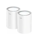 Cudy BE3600 Gigabit Mesh Wi-Fi 7 System With Dual-Band 3.6Gbps Speed, Quad-Core CPU, MLO, 3× Gigabit Ports, VPN, App Control, 200 Devices | M3600 ~ 2-Pack