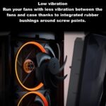 Fractal Momentum 12 RGB 3-Pack High-Performance 120mm Fans With ARGB Gen 2 Lighting, LCP Blades, FDB Bearing, PWM Control, Zero RPM Mode, High Airflow And Low Noise ~ Black FD-F-MR1-1203  Momentum 12 RGB, 3-pack, Black FD-F-MR1-1203