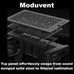 FD-C-DEF7X-01 FRACTAL DESIGN DEFINE 7 XL BLACK FULL TOWER GAMING CASE Fractal Design Define 7 XL Black Solid Full Tower Case With Dual-Layout Interior, E-ATX Compatibility, 18-Drive Storage Support, Massive Cooling Flexibility, Sound-Damped Panels , For Ai Gaming ,  Double Processor , Double Optical Drive,  Server Build 