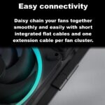 Fractal Momentum 12 RGB 3-Pack High-Performance 120mm Fans With ARGB Gen 2 Lighting, LCP Blades, FDB Bearing, PWM Control, Zero RPM Mode, High Airflow And Low Noise ~ Black FD-F-MR1-1203  Momentum 12 RGB, 3-pack, Black FD-F-MR1-1203