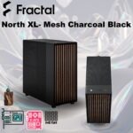 FD-C-NOR1X-01 Fractal North XL Mid-Tower CASE CHARCOAL Mesh Side Panel Fractal North XL Charcoal Mesh Mid Tower Case FD-C-NOR1X-01 – Open-Front Natural Ventilation, E-ATX Support, 413mm GPU Clearance, 420mm Radiator Ready, 3×140mm Fans Included | Charcoal Black ~  FD-C-NOR1X-01