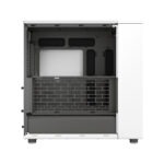 FD-C-NOR1X-03 Fractal North XL Mid-Tower CASE CHALK WHITE MESH SIDE PANEL Fractal North XL Chalk White Mesh PC Case – Open-Front Natural Ventilation E-ATX Support, 420 mm Radiator Capacity, 413 mm GPU Clearance, 3× 140 mm Aspect PWM Fans, Premium Mesh & Wood Front Design ~ FD-C-NOR1X-03