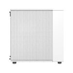 FD-C-NOR1X-03 Fractal North XL Mid-Tower CASE CHALK WHITE MESH SIDE PANEL Fractal North XL Chalk White Mesh PC Case – Open-Front Natural Ventilation E-ATX Support, 420 mm Radiator Capacity, 413 mm GPU Clearance, 3× 140 mm Aspect PWM Fans, Premium Mesh & Wood Front Design ~ FD-C-NOR1X-03