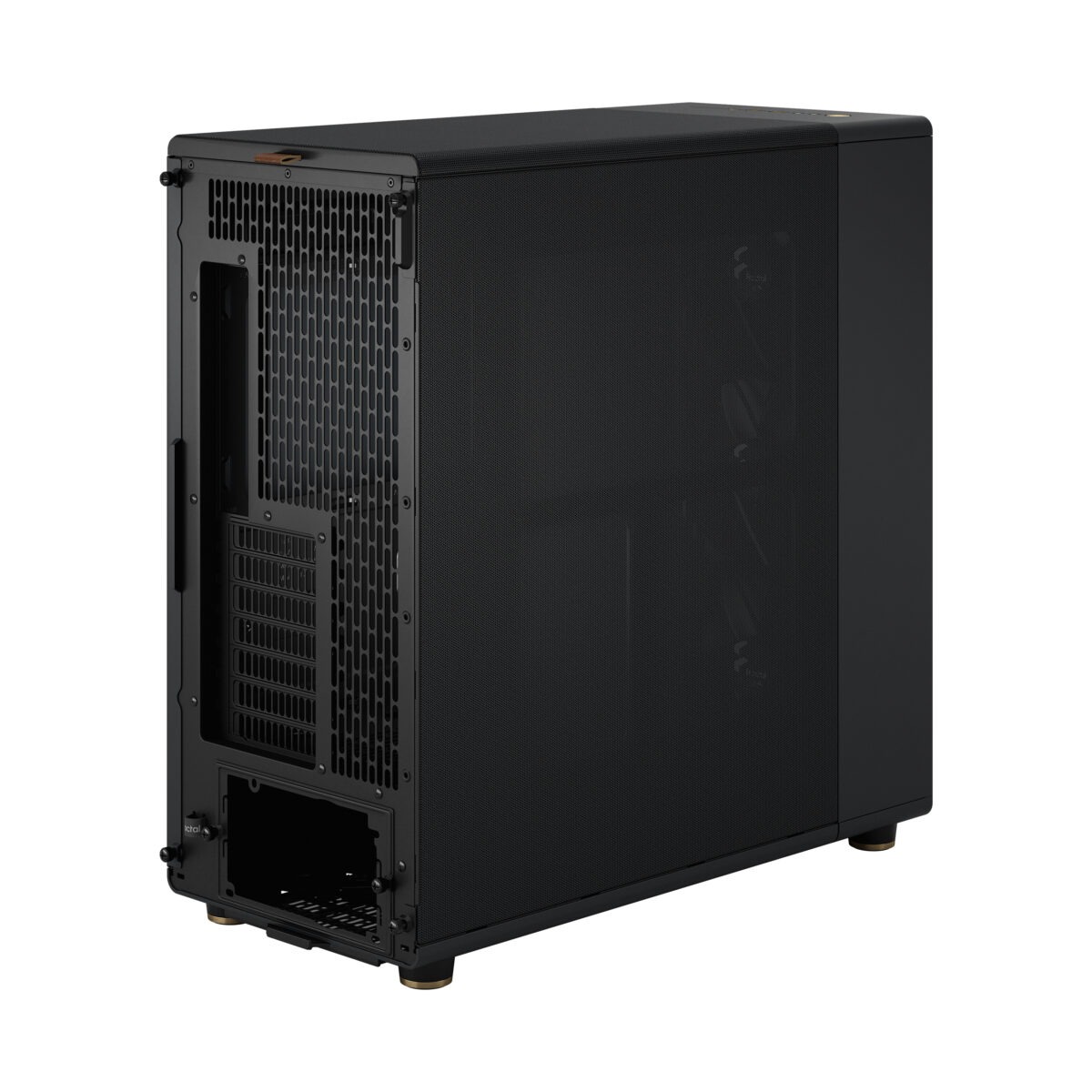 FD-C-NOR1X-01 Fractal North XL Mid-Tower CASE CHARCOAL Mesh Side Panel Fractal North XL Charcoal Mesh Mid Tower Case FD-C-NOR1X-01 – Open-Front Natural Ventilation, E-ATX Support, 413mm GPU Clearance, 420mm Radiator Ready, 3×140mm Fans Included | Charcoal Black ~  FD-C-NOR1X-01