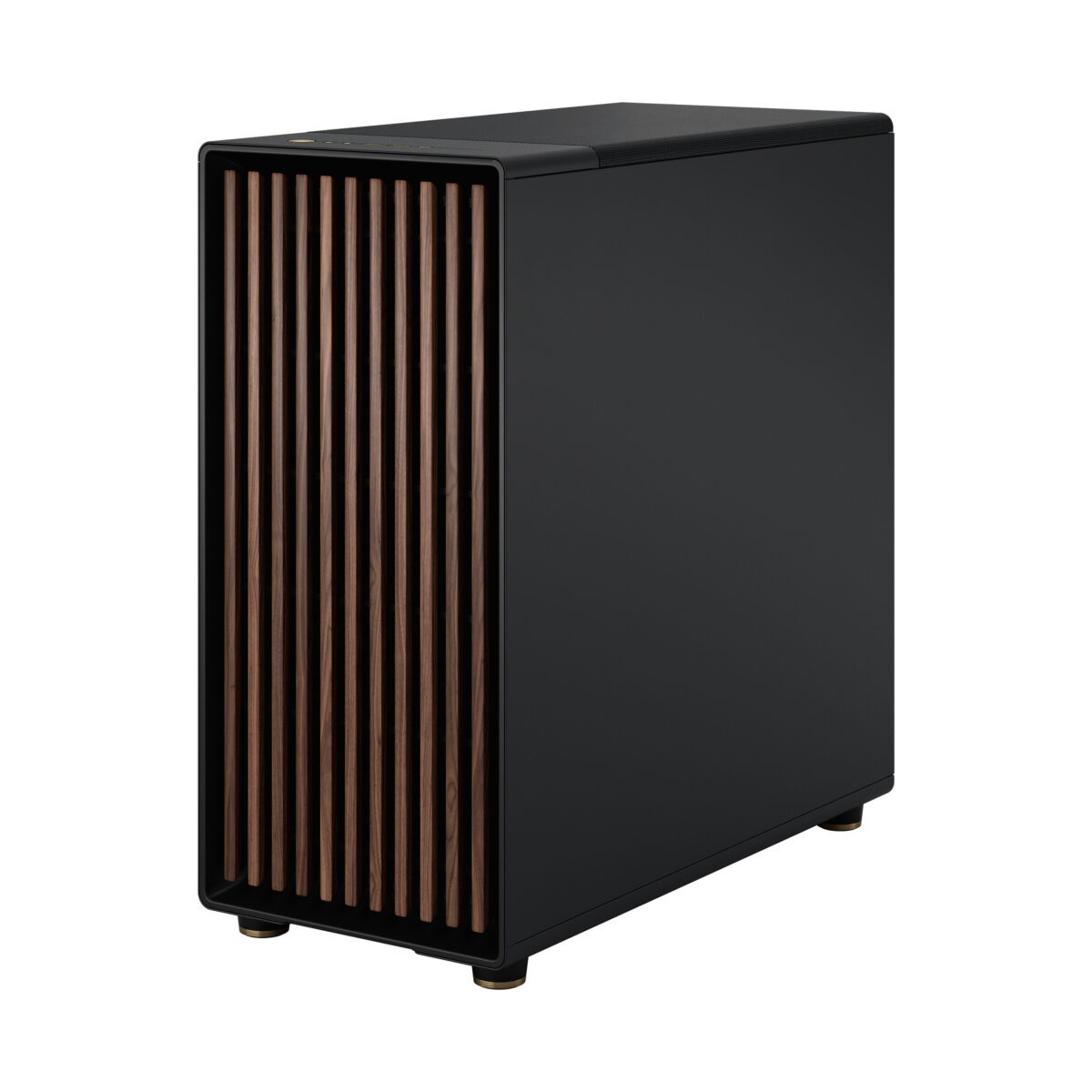 FD-C-NOR1X-01 Fractal North XL Mid-Tower CASE CHARCOAL Mesh Side Panel Fractal North XL Charcoal Mesh Mid Tower Case FD-C-NOR1X-01 – Open-Front Natural Ventilation, E-ATX Support, 413mm GPU Clearance, 420mm Radiator Ready, 3×140mm Fans Included | Charcoal Black ~  FD-C-NOR1X-01