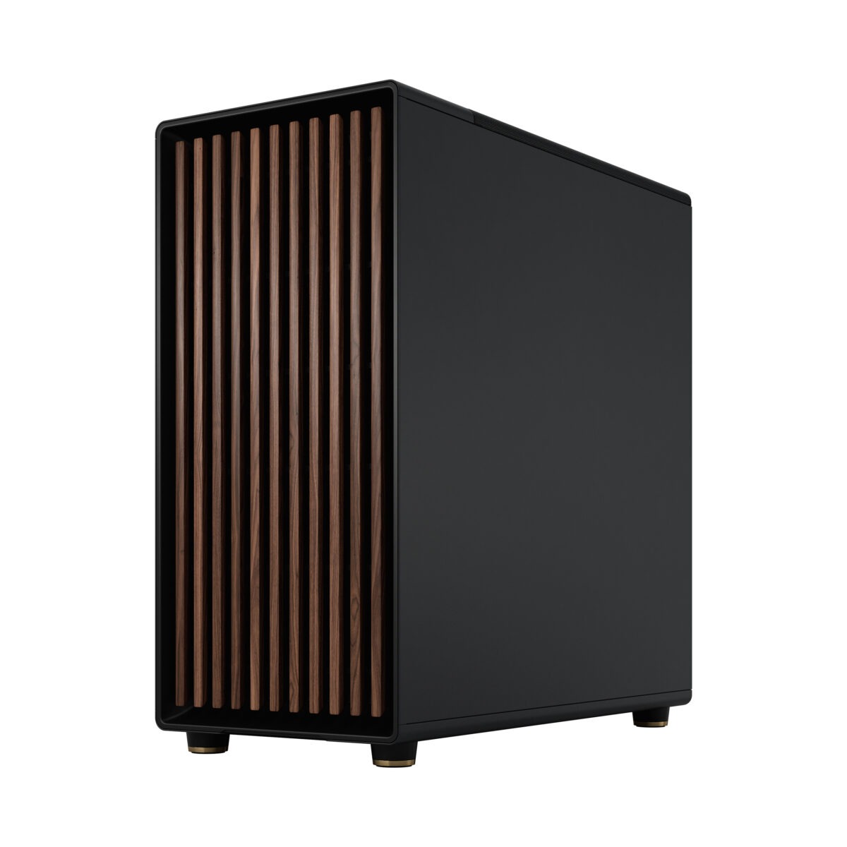 FD-C-NOR1X-01 Fractal North XL Mid-Tower CASE CHARCOAL Mesh Side Panel Fractal North XL Charcoal Mesh Mid Tower Case FD-C-NOR1X-01 – Open-Front Natural Ventilation, E-ATX Support, 413mm GPU Clearance, 420mm Radiator Ready, 3×140mm Fans Included | Charcoal Black ~  FD-C-NOR1X-01