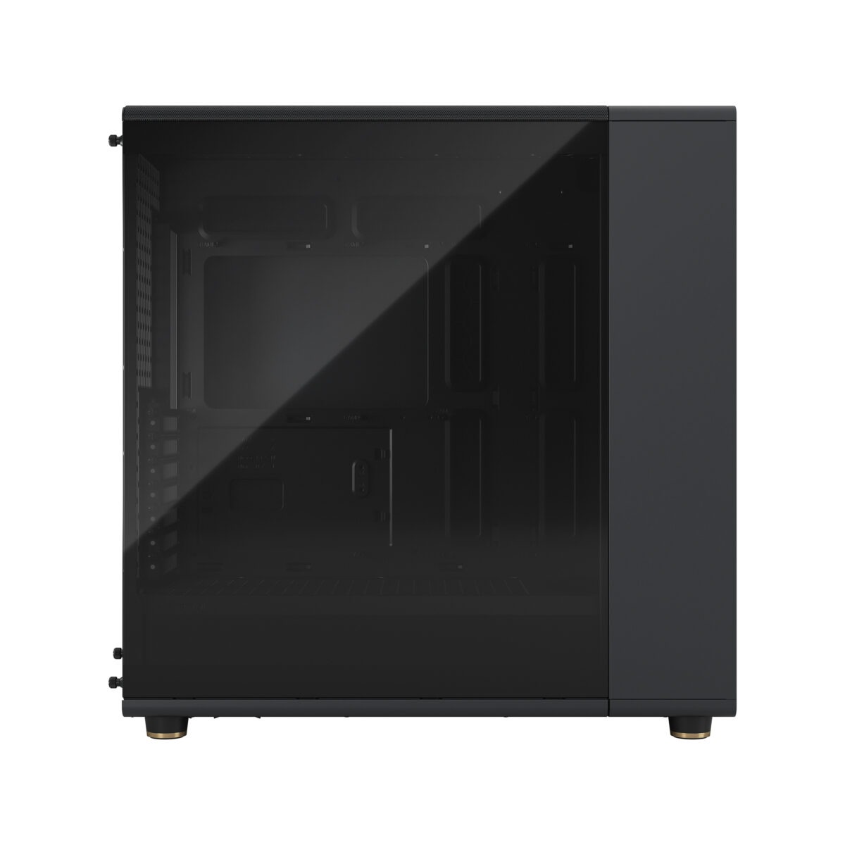 FD-C-NOR1X-02 Fractal North XL Mid-Tower GAMING CASE CHARCOAL DARK TINT Fractal North XL Charcoal Black TG Dark PC Case – Tempered Glass Side Panel , E-ATX Support, 420 mm Radiator Capacity, 413 mm GPU Clearance, 3× 140 mm Aspect PWM Fans, Premium Mesh & Wood Design ~ FD-C-NOR1X-02