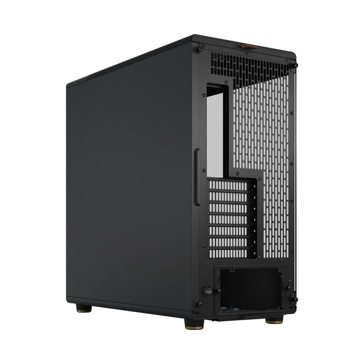 FD-C-NOR1X-02 Fractal North XL Mid-Tower GAMING CASE CHARCOAL DARK TINT Fractal North XL Charcoal Black TG Dark PC Case – Tempered Glass Side Panel , E-ATX Support, 420 mm Radiator Capacity, 413 mm GPU Clearance, 3× 140 mm Aspect PWM Fans, Premium Mesh & Wood Design ~ FD-C-NOR1X-02