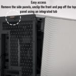 FD-C-NOR1X-01 Fractal North XL Mid-Tower CASE CHARCOAL Mesh Side Panel Fractal North XL Charcoal Mesh Mid Tower Case FD-C-NOR1X-01 – Open-Front Natural Ventilation, E-ATX Support, 413mm GPU Clearance, 420mm Radiator Ready, 3×140mm Fans Included | Charcoal Black ~  FD-C-NOR1X-01