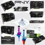 PNY GeForce RTX 5060 Ti 8GB OC Dual Fan GPU : NVIDIA Blackwell Architecture, 2692 MHz Boost Speed , 4608 CUDA® Cores , PCIe 5.0, DLSS 4, DisplayPort 2.1b | BLACK ~ VCG5060T8DFXPB1-O