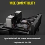 COSRAIR VENGEANCE® 48GB DDR5 CUDIMM RAM Kit ( 2x 24GB ) 7000MT/s , CL36 Low Latency, Aluminum Heatspreader, Intel XMP 3.0 Ready / Optimized for Intel® 800 Series  | Iridescent Chrome ~ CMKC96GX5M4X7000C36