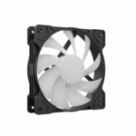 FAN-RGB-12CM FAN 12CM FOR CASE RGB MOLEX AsiaFox 120mm RGB PC Case Fan Black With Hydro Bearing 1200RPM 64CFM Airflow 24dBA Quiet Operation Molex 4 Pin Connector And 40000 Hour Lifespan