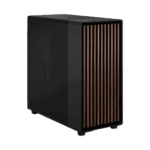 FD-C-NOR1X-01 Fractal North XL Mid-Tower CASE CHARCOAL Mesh Side Panel Fractal North XL Charcoal Mesh Mid Tower Case FD-C-NOR1X-01 – Open-Front Natural Ventilation, E-ATX Support, 413mm GPU Clearance, 420mm Radiator Ready, 3×140mm Fans Included | Charcoal Black ~  FD-C-NOR1X-01