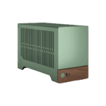 Fractal Terra JADE Mini-ITX PC Case With Walnut Front, 8mm CNC Aluminum, PCIe 4.0 Riser, Adjustable 30mm Spine, 322mm GPU Clearance, SFX PSU Support, 2× SSD Mounts ~ FD-C-TER1N-03