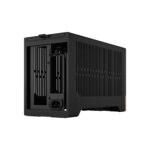 FD-C-TER1N-01 FRACTAL DESIGN TERRA GRAPHITE MINI ITX USB 3.2 CASE Fractal Terra Graphite Mini-ITX Case With Solid Walnut Front, 8mm Aluminum Panel, PCIe 4.0 Riser, Adjustable Spine, 322mm GPU Support, SFX PSU, Dual SSD Mounts ~ FD-C-TER1N-01