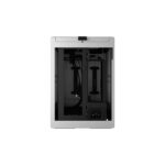 Fractal Terra Silver Mini-ITX PC Case With Walnut Front, 8mm CNC Aluminum, PCIe 4.0 Riser, Adjustable 30mm Spine, 322mm GPU Clearance, SFX PSU Support, 2× SSD Mounts ~ FD-C-TER1N-02