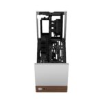 Fractal Terra Silver Mini-ITX PC Case With Walnut Front, 8mm CNC Aluminum, PCIe 4.0 Riser, Adjustable 30mm Spine, 322mm GPU Clearance, SFX PSU Support, 2× SSD Mounts ~ FD-C-TER1N-02