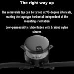 Fractal Lumen S24 RGB V2  ARGB Liquid Cooler With Six Addressable LEDs, Copper Cold Plate, Dual Aspect 12 RGB PWM Fans, Dark Stealth Mode, 400mm Tubes, And Wide Intel/AMD Socket Support | BLACK ~ FD-W-L1-S2412