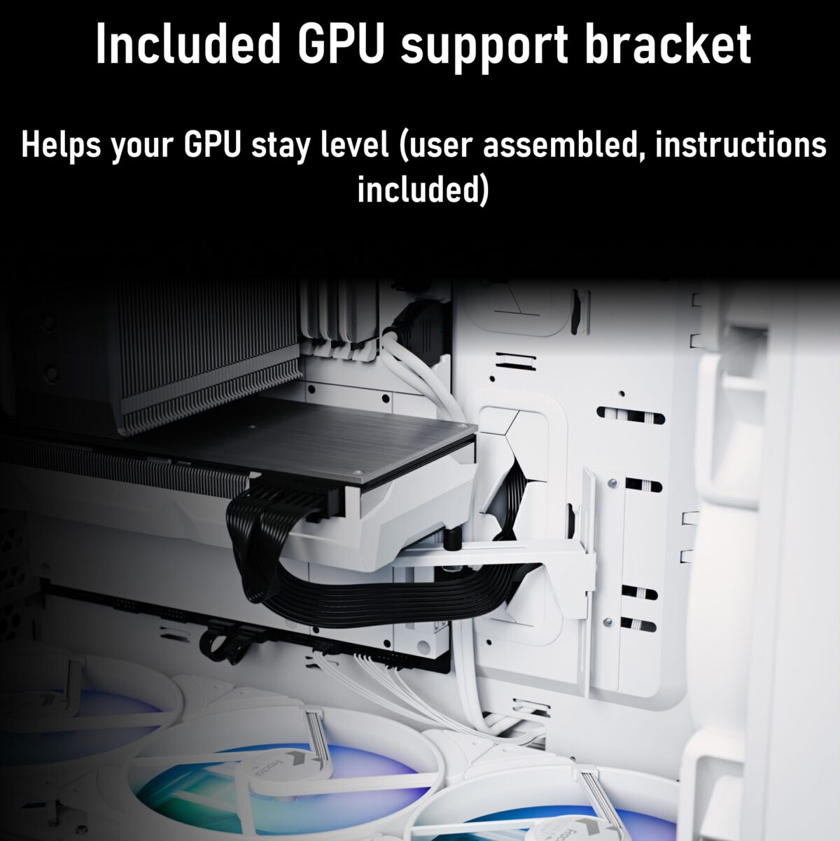 FD-C-TOR1A-07 FRACTAL DESIGN TORRENT WHITE RGB LIGHT TINT CASE Fractal Torrent White RGB TG Clear Tint PC Case With 180 mm Prisma Fans, Extreme Airflow Design, E-ATX Support, 461 to 423 mm GPU, 420 mm Radiator Compatibility & Tempered Glass ~ FD-C-TOR1A-07