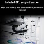 FD-C-TOR1A-07 FRACTAL DESIGN TORRENT WHITE RGB LIGHT TINT CASE Fractal Torrent White RGB TG Clear Tint PC Case With 180 mm Prisma Fans, Extreme Airflow Design, E-ATX Support, 461 to 423 mm GPU, 420 mm Radiator Compatibility & Tempered Glass ~ FD-C-TOR1A-07