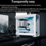 FD-C-TOR1A-07 FRACTAL DESIGN TORRENT WHITE RGB LIGHT TINT CASE Fractal Torrent White RGB TG Clear Tint PC Case With 180 mm Prisma Fans, Extreme Airflow Design, E-ATX Support, 461 to 423 mm GPU, 420 mm Radiator Compatibility & Tempered Glass ~ FD-C-TOR1A-07
