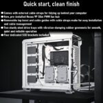 FD-C-TOR1A-07 FRACTAL DESIGN TORRENT WHITE RGB LIGHT TINT CASE Fractal Torrent White RGB TG Clear Tint PC Case With 180 mm Prisma Fans, Extreme Airflow Design, E-ATX Support, 461 to 423 mm GPU, 420 mm Radiator Compatibility & Tempered Glass ~ FD-C-TOR1A-07