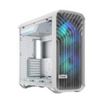 FD-C-TOR1A-07 FRACTAL DESIGN TORRENT WHITE RGB LIGHT TINT CASE Fractal Torrent White RGB TG Clear Tint PC Case With 180 mm Prisma Fans, Extreme Airflow Design, E-ATX Support, 461 to 423 mm GPU, 420 mm Radiator Compatibility & Tempered Glass ~ FD-C-TOR1A-07