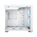 FD-C-TOR1A-07 FRACTAL DESIGN TORRENT WHITE RGB LIGHT TINT CASE Fractal Torrent White RGB TG Clear Tint PC Case With 180 mm Prisma Fans, Extreme Airflow Design, E-ATX Support, 461 to 423 mm GPU, 420 mm Radiator Compatibility & Tempered Glass ~ FD-C-TOR1A-07