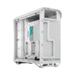 FD-C-TOR1A-07 FRACTAL DESIGN TORRENT WHITE RGB LIGHT TINT CASE Fractal Torrent White RGB TG Clear Tint PC Case With 180 mm Prisma Fans, Extreme Airflow Design, E-ATX Support, 461 to 423 mm GPU, 420 mm Radiator Compatibility & Tempered Glass ~ FD-C-TOR1A-07